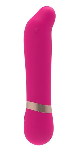 Розовый мини-вибратор для массажа G-точки Cuddly Vibe - 11,9 см. Розовый мини-вибратор для массажа G-точки Cuddly Vibe - 11,9 см.