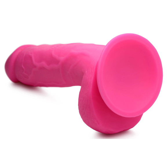Розовый фаллоимитатор на присоске 8.25 Dildo with Balls - 22,8 см. Розовый фаллоимитатор на присоске 8.25 Dildo with Balls - 22,8 см.