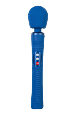 Синий вибромассажер Vim Vibrating Wand - 31,3 см. Синий вибромассажер Vim Vibrating Wand - 31,3 см.