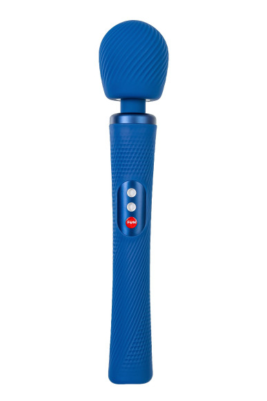 Синий вибромассажер Vim Vibrating Wand - 31,3 см. Синий вибромассажер Vim Vibrating Wand - 31,3 см.