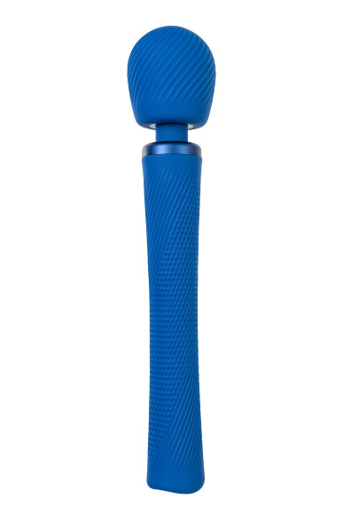 Синий вибромассажер Vim Vibrating Wand - 31,3 см. Синий вибромассажер Vim Vibrating Wand - 31,3 см.