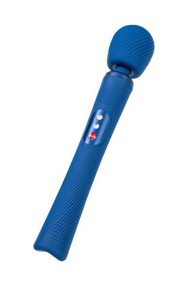 Синий вибромассажер Vim Vibrating Wand - 31,3 см. Синий вибромассажер Vim Vibrating Wand - 31,3 см.