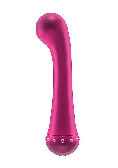 Вибратор для стимуляции точки G The Zircon Pink - 16,7 см. Вибратор для стимуляции точки G The Zircon Pink - 16,7 см.