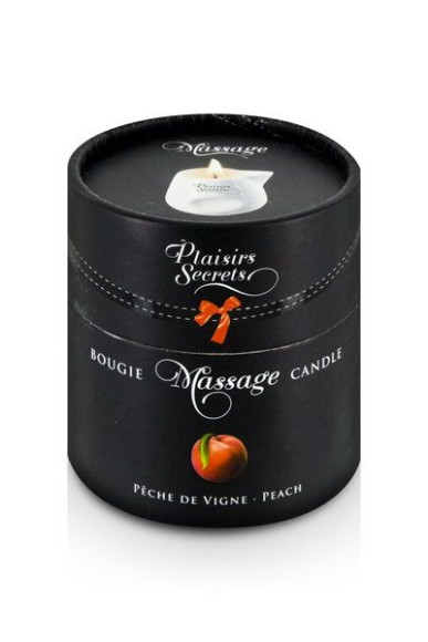 Массажная свеча с ароматом персика Bougie Massage Gourmande Pêche - 80 мл. Массажная свеча с ароматом персика Bougie Massage Gourmande Pêche - 80 мл.
