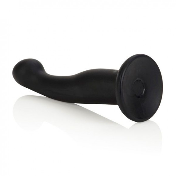 Чёрный фаллоимитатор для страпона Silicone Love Rider G-Kiss Probes - 16 см. Чёрный фаллоимитатор для страпона Silicone Love Rider G-Kiss Probes - 16 см.