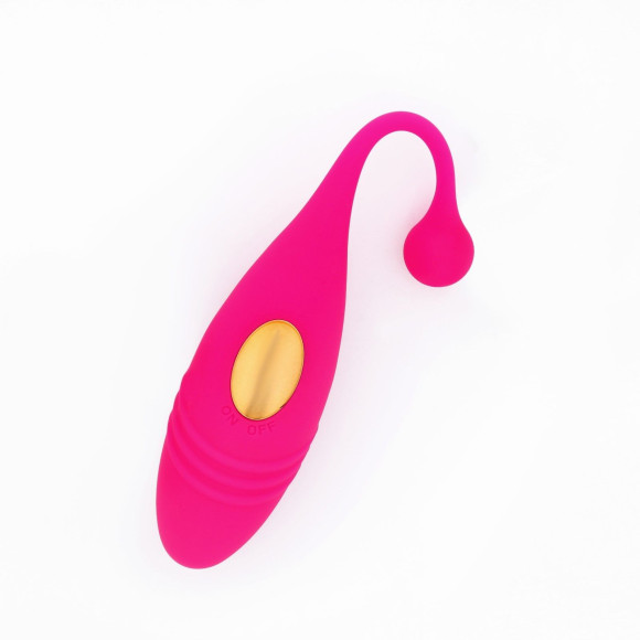 Ярко-розовое виброяйцо «Оки-Чпоки» с пультом ДУ Ярко-розовое виброяйцо «Оки-Чпоки» с пультом ДУ