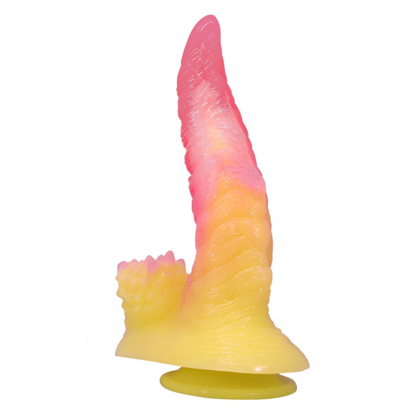 Силиконовый фаллоимитатор Flame Beast - 22,5 см. Силиконовый фаллоимитатор Flame Beast - 22,5 см.