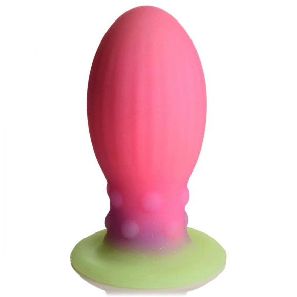 Розовая пробка-яйцо Xeno Egg - 13,3 см. Розовая пробка-яйцо Xeno Egg - 13,3 см.