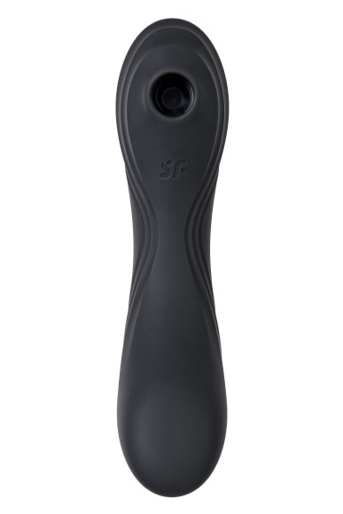 Черный вакуум-волновой вибростимулятор Satisfyer Curvy Trinity 4 Черный вакуум-волновой вибростимулятор Satisfyer Curvy Trinity 4