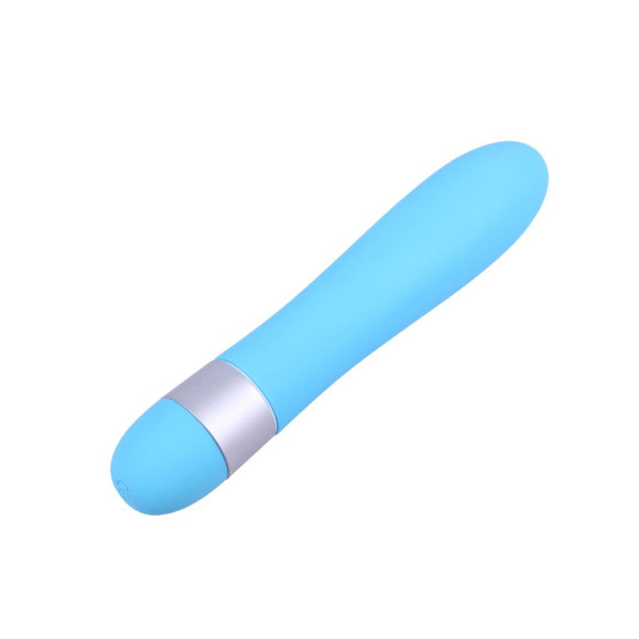 Голубой классический вибратор Precious Passion Vibrator - 17 см. Голубой классический вибратор Precious Passion Vibrator - 17 см.