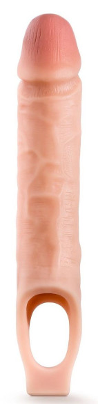 Телесная насадка на пенис 10 Inch Cock Sheath Extender - 25 см. Телесная насадка на пенис 10 Inch Cock Sheath Extender - 25 см.