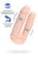 Телесный анально-вагинальный вибратор RealStick Silicone Jason M - 18 см. Телесный анально-вагинальный вибратор RealStick Silicone Jason M - 18 см.