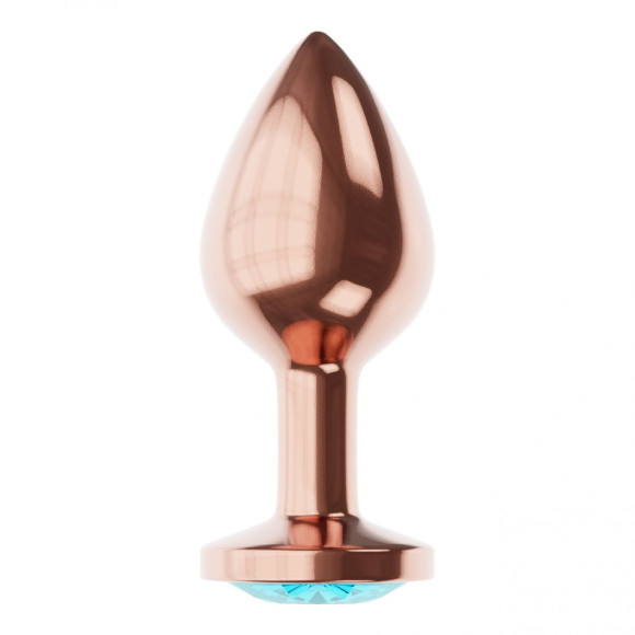 Пробка цвета розового золота с кристаллом Diamond Topaz Shine L - 8,3 см. Пробка цвета розового золота с кристаллом Diamond Topaz Shine L - 8,3 см.