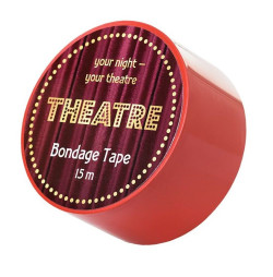 Красный бондажный скотч TOYFA Theatre - 15 м. Красный бондажный скотч TOYFA Theatre - 15 м.