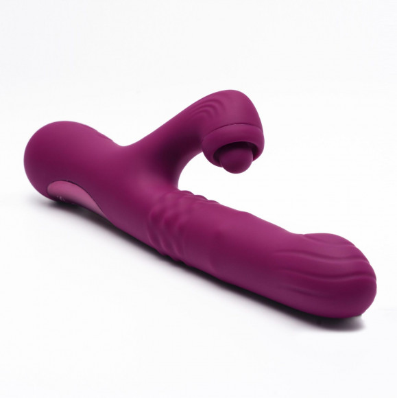 Фиолетовый вибратор-кролик Selove ComePlay - 23,9 см. Фиолетовый вибратор-кролик Selove ComePlay - 23,9 см.