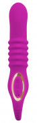 Лиловый вибратор 3 Function Vibrator с функцией фрикций и постукиванием Лиловый вибратор 3 Function Vibrator с функцией фрикций и постукиванием