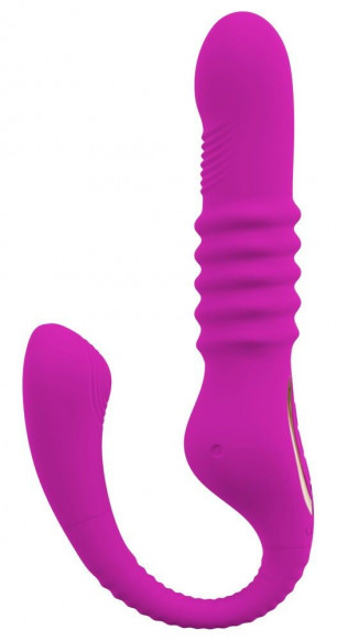 Лиловый вибратор 3 Function Vibrator с функцией фрикций и постукиванием Лиловый вибратор 3 Function Vibrator с функцией фрикций и постукиванием