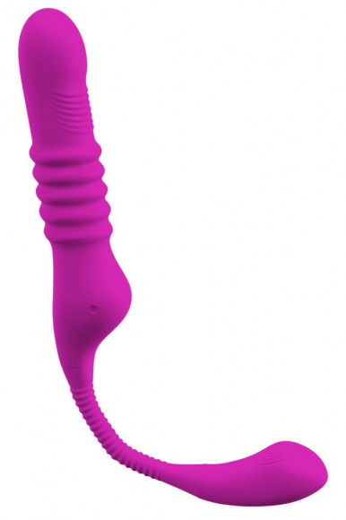 Лиловый вибратор 3 Function Vibrator с функцией фрикций и постукиванием Лиловый вибратор 3 Function Vibrator с функцией фрикций и постукиванием