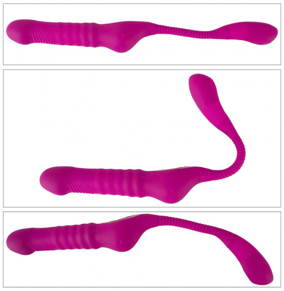 Лиловый вибратор 3 Function Vibrator с функцией фрикций и постукиванием Лиловый вибратор 3 Function Vibrator с функцией фрикций и постукиванием