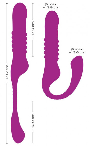Лиловый вибратор 3 Function Vibrator с функцией фрикций и постукиванием Лиловый вибратор 3 Function Vibrator с функцией фрикций и постукиванием