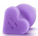 Фиолетовая анальная пробка Naughty Candy Heart Do Me Now - 8,9 см. Фиолетовая анальная пробка Naughty Candy Heart Do Me Now - 8,9 см.