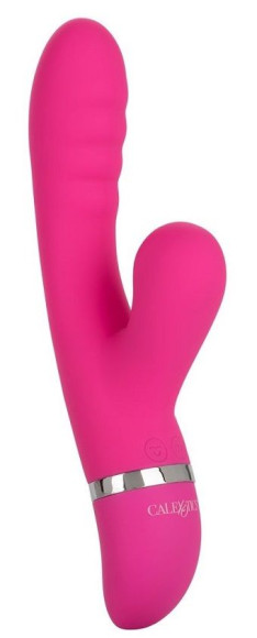 Розовый вибратор-кролик Foreplay Frenzy Pucker с функцией вакуума Розовый вибратор-кролик Foreplay Frenzy Pucker с функцией вакуума