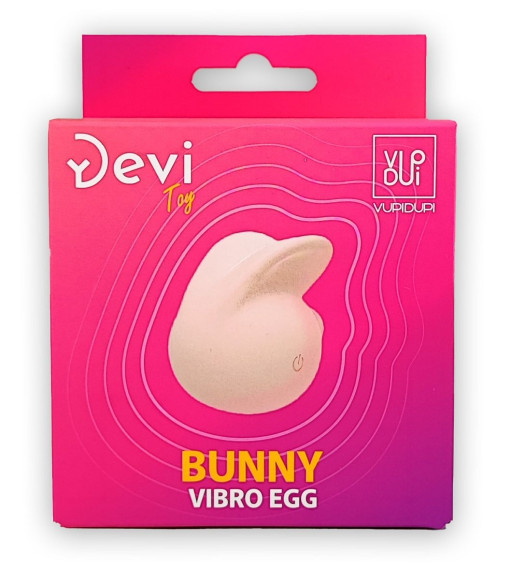 Розовое яичко-зайчик Bunny Vibro Egg Розовое яичко-зайчик Bunny Vibro Egg