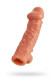 Насадка на фаллос с отверстием для мошонки Cock Sleeve 002 Size L - 17,6 см. Насадка на фаллос с отверстием для мошонки Cock Sleeve 002 Size L - 17,6 см.