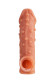 Насадка на фаллос с отверстием для мошонки Cock Sleeve 002 Size L - 17,6 см. Насадка на фаллос с отверстием для мошонки Cock Sleeve 002 Size L - 17,6 см.