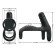 Черная вибронасадка на пенис Vibrating Penis Sling Черная вибронасадка на пенис Vibrating Penis Sling