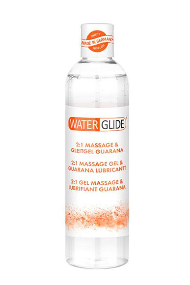 Гель-смазка 2-в-1 MASSAGE & LUBRICANT GUARANA - 300 мл.