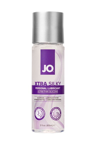 Лубрикант на силиконовой основе JO Xtra Silky - 60 мл. Лубрикант на силиконовой основе JO Xtra Silky - 60 мл.
