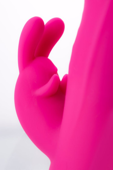 Розовый вибратор с клиторальным стимулятором ELLY с подогревом - 21,5 см. Розовый вибратор с клиторальным стимулятором ELLY с подогревом - 21,5 см.