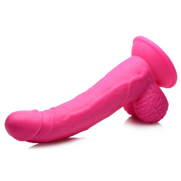 Розовый фаллоимитатор на присоске 7.5 Dildo with Balls - 21,5 см. Розовый фаллоимитатор на присоске 7.5 Dildo with Balls - 21,5 см.