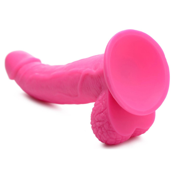 Розовый фаллоимитатор на присоске 7.5 Dildo with Balls - 21,5 см. Розовый фаллоимитатор на присоске 7.5 Dildo with Balls - 21,5 см.