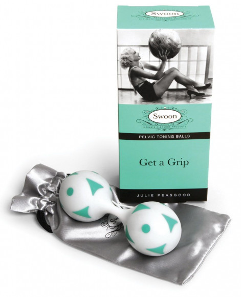 Вагинальные шарики GET A GRIP SILICONE JIGGLE BALLS