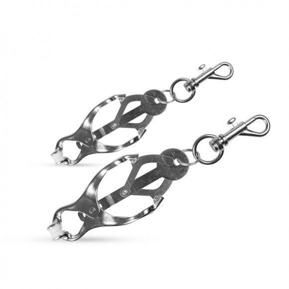 Зажимы на соски Easytoys TJapanese Clover Clamps With Clips Зажимы на соски Easytoys TJapanese Clover Clamps With Clips