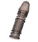 Дымчатая закрытая насадка ToyFa XLover с чешуйками и пупырышками - 13,5 см. Дымчатая закрытая насадка ToyFa XLover с чешуйками и пупырышками - 13,5 см.