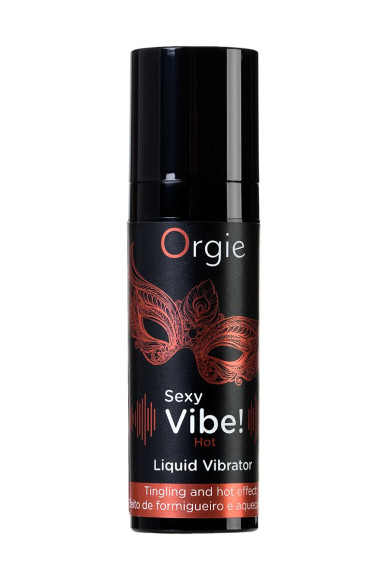 Разогревающий гель для массажа ORGIE Sexy Vibe Hot с эффектом вибрации - 15 мл. Разогревающий гель для массажа ORGIE Sexy Vibe Hot с эффектом вибрации - 15 мл.