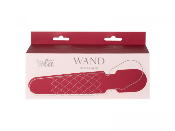 Красный вибромассажер Dashing Wand - 21 см. Красный вибромассажер Dashing Wand - 21 см.