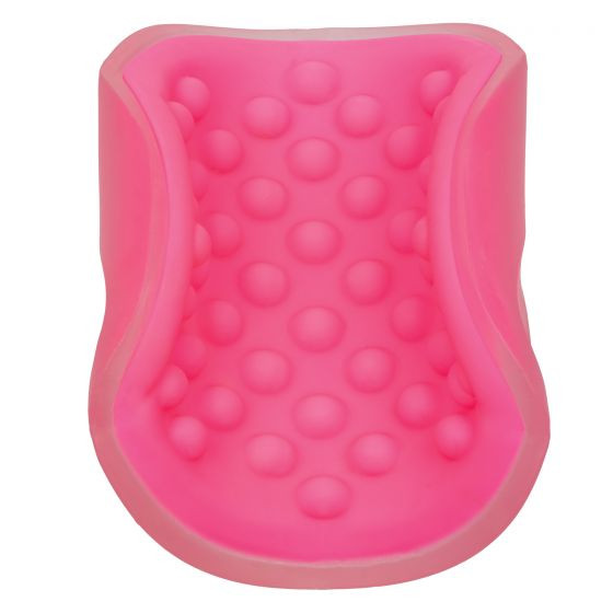 Розовый рельефный мастурбатор Beaded Grip Розовый рельефный мастурбатор Beaded Grip