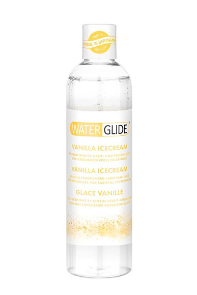 Лубрикант на водной основе с ароматом ванильного мороженого WATERGLIDE VANILLA ICECREAM - 300 мл. Лубрикант на водной основе с ароматом ванильного мороженого WATERGLIDE VANILLA ICECREAM - 300 мл.