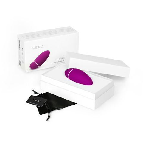 Лиловый тренажёр интимных мышц Luna Smart Bead Cerise с сенсорными датчиками Лиловый тренажёр интимных мышц Luna Smart Bead Cerise с сенсорными датчиками
