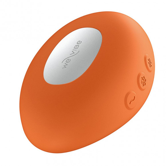 Оранжевый вибратор We-Vibe Temp для температурных игр Оранжевый вибратор We-Vibe Temp для температурных игр