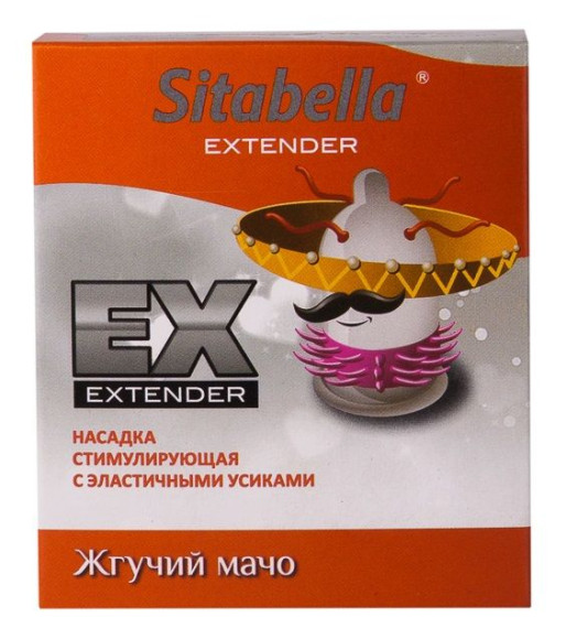 Стимулирующая насадка Sitabella Extender Жгучий мачо Стимулирующая насадка Sitabella Extender Жгучий мачо