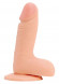 Телесный фаллоимитатор DILDO REAL RAPTURE - 17 см. Телесный фаллоимитатор DILDO REAL RAPTURE - 17 см.