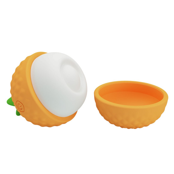 Оранжевый клиторальный стимулятор-ананас Pineapple Secret Оранжевый клиторальный стимулятор-ананас Pineapple Secret