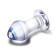 Набор из 3 стеклянных анальных пробок Pleasure Droplets Plug Set Набор из 3 стеклянных анальных пробок Pleasure Droplets Plug Set