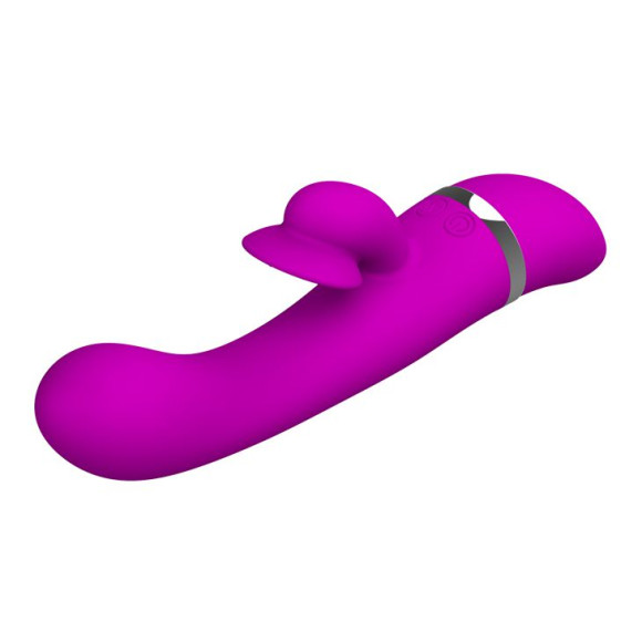 Вибратор Pretty Love Bert с клиторальным отростком - 18,8 см. Вибратор Pretty Love Bert с клиторальным отростком - 18,8 см.