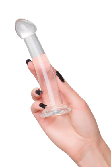 Прозрачный фаллоимитатор Jelly Dildo S - 15,5 см. Прозрачный фаллоимитатор Jelly Dildo S - 15,5 см.